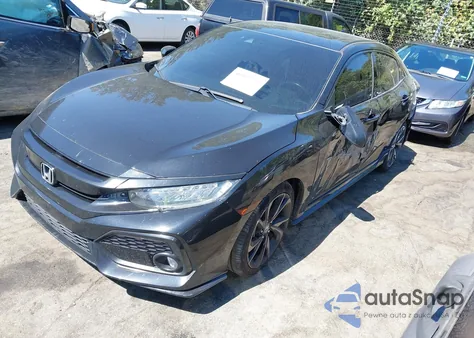 2019 Honda Civic Sport Touring из США, поврежденный, VIN SHHFK7H9XKU204131